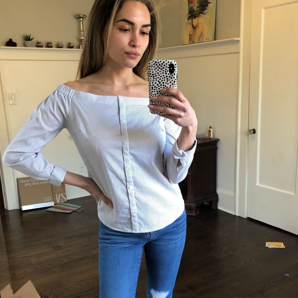 Express off the shoulder top